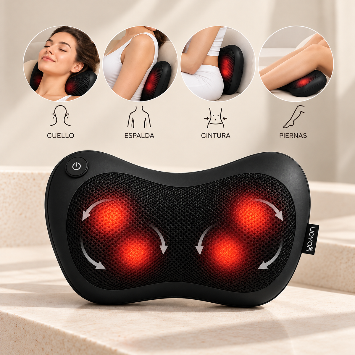 Almohada Masajeadora