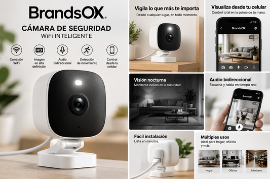 Cámara de Seguridad WiFi Inteligente