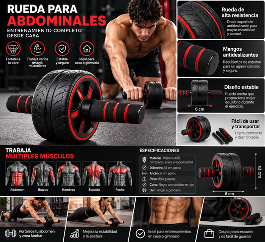 Rueda para abdominales