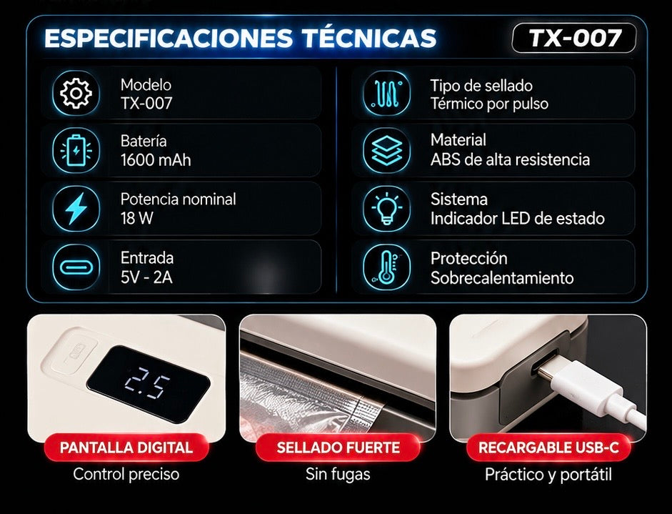 Sellador Recargable